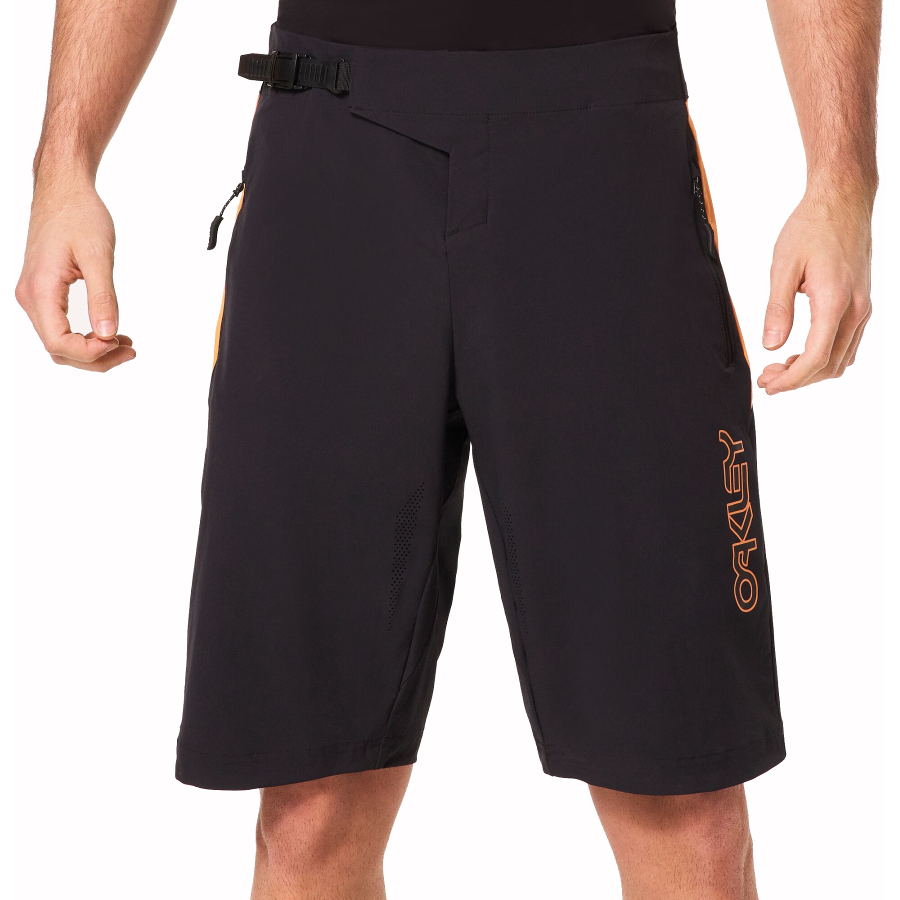 Picture of Oakley Seeker 2.0 Shorts Men - Blackout/Soft Orange