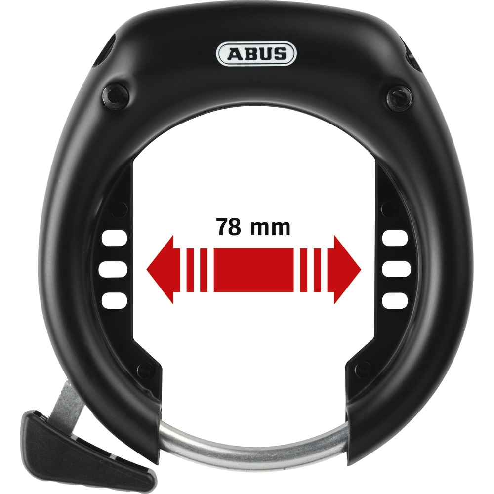 Picture of ABUS 5750L NR BK OE Frame Lock + BLO TRE IT1 PLUS Battery Compartment Lock for Trek-E-Bikes - black