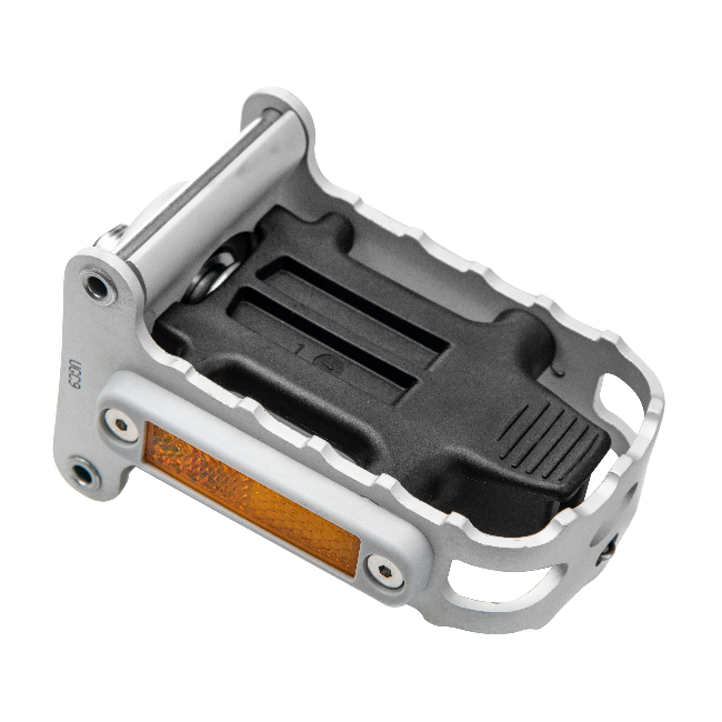 Image of Brompton Folding Pedal Left - silver