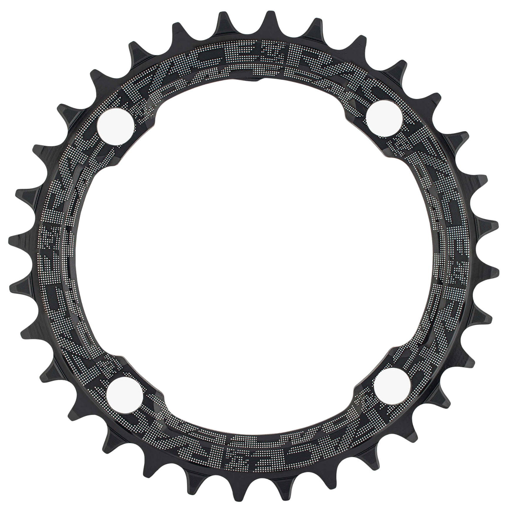 Kuva tuotteesta Race Face Narrow Wide Chainring - 4 Bolt - 104mm - black