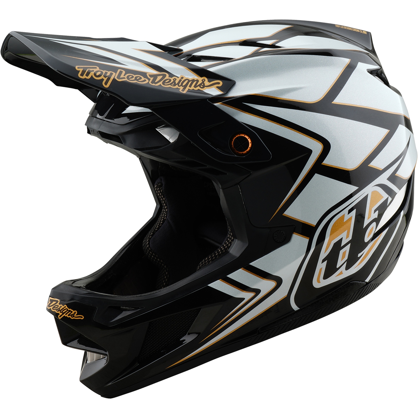 Photo produit de Troy Lee Designs Casque - D4 Composite MIPS - Ghostwing White