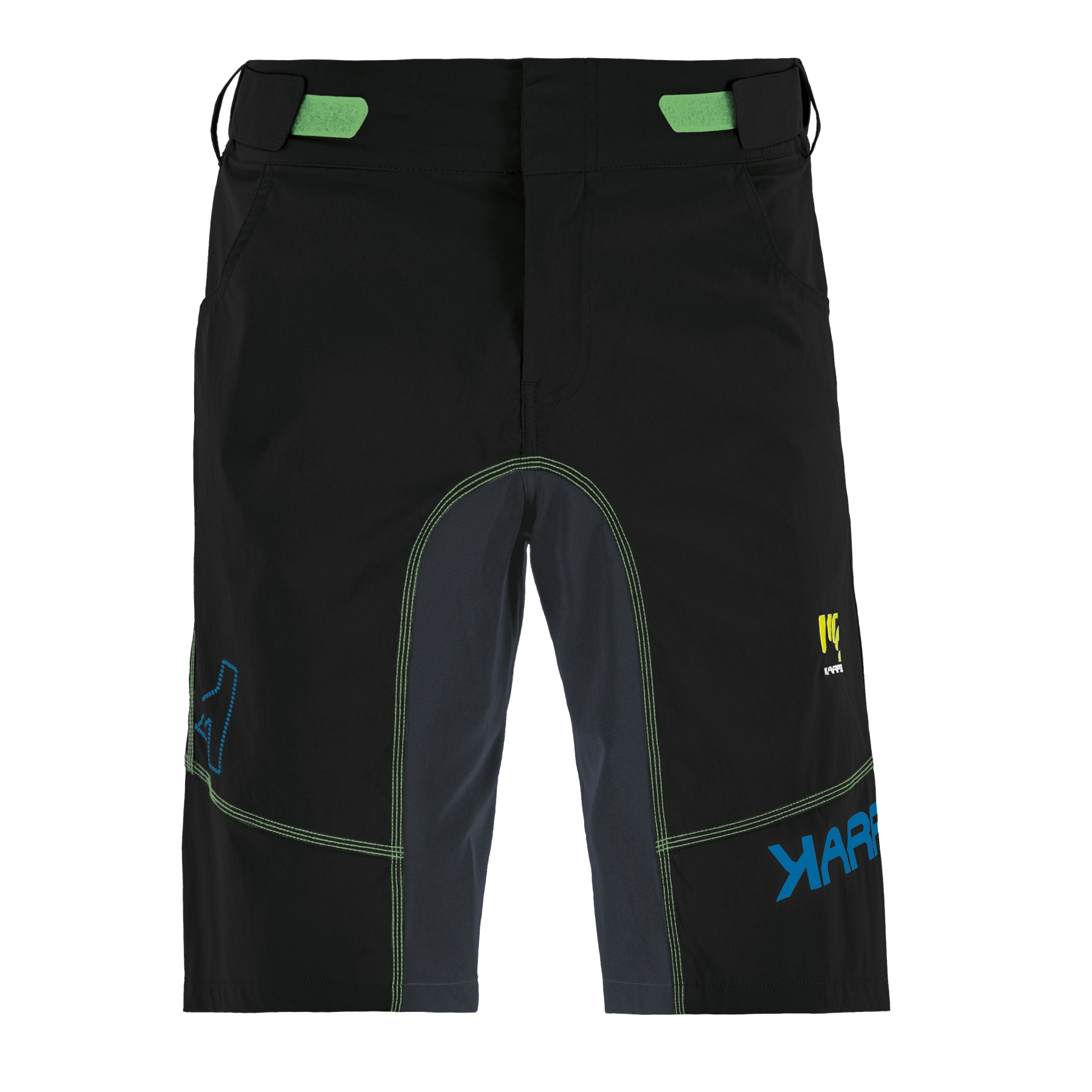 Produktbild von Karpos Ballistic Evo Shorts - black/ombre blue/green fluo
