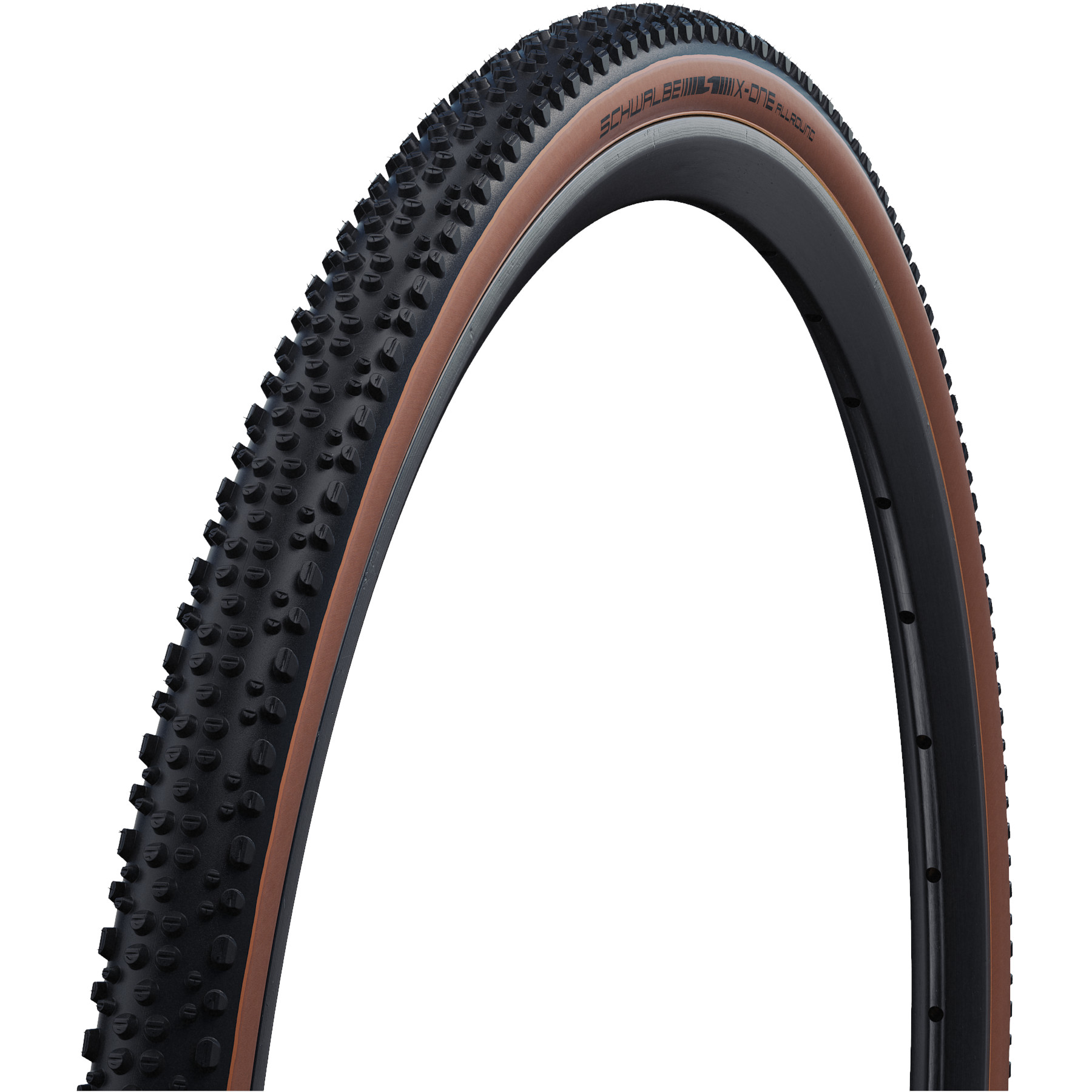 Productfoto van Schwalbe X-One Allround Vouwband - Performance | Addix | Race Guard | TLEasy - 33-622 | Bronze Sidewall