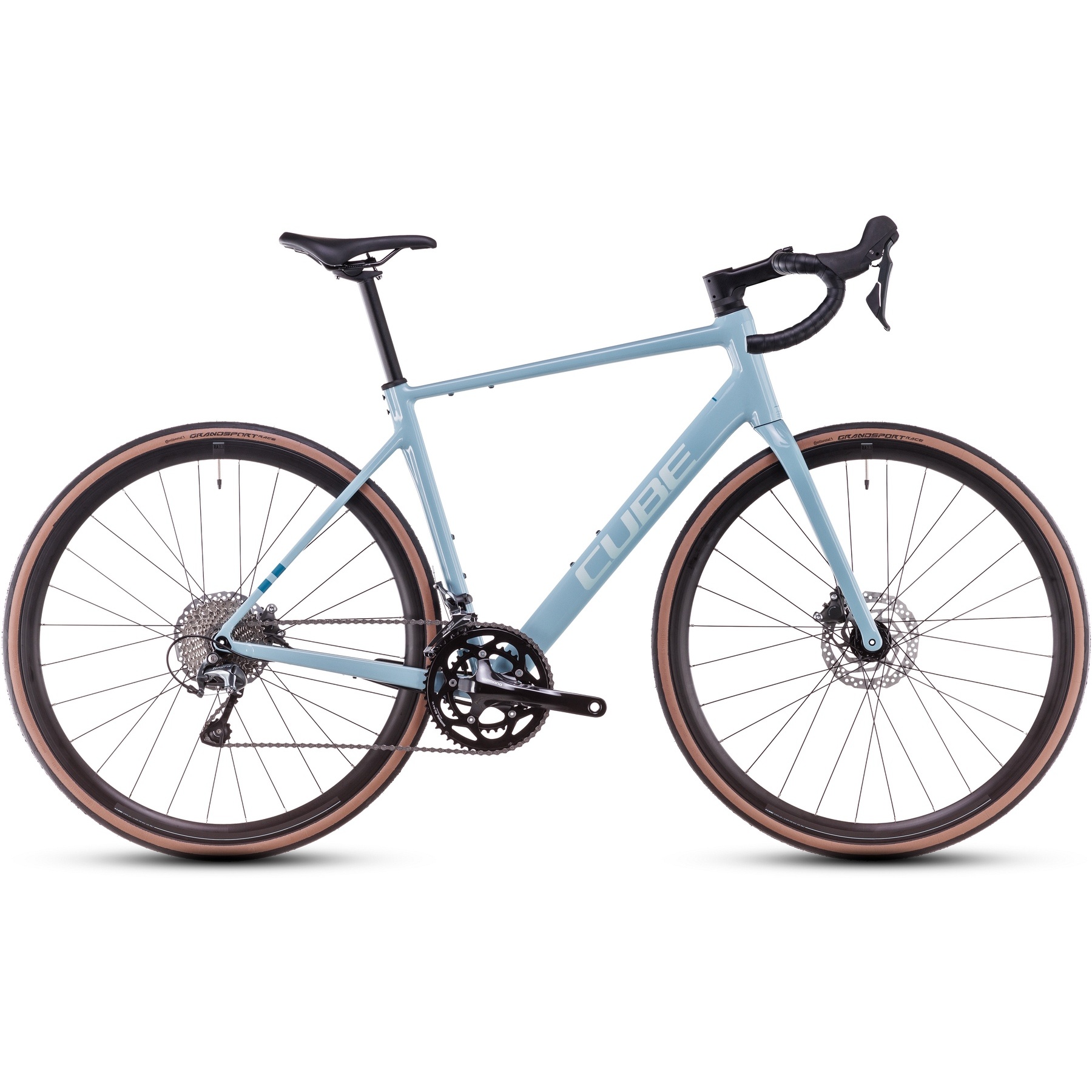 CUBE ATTAIN Race Racefiets 2025 tealgrey / ice BIKE24