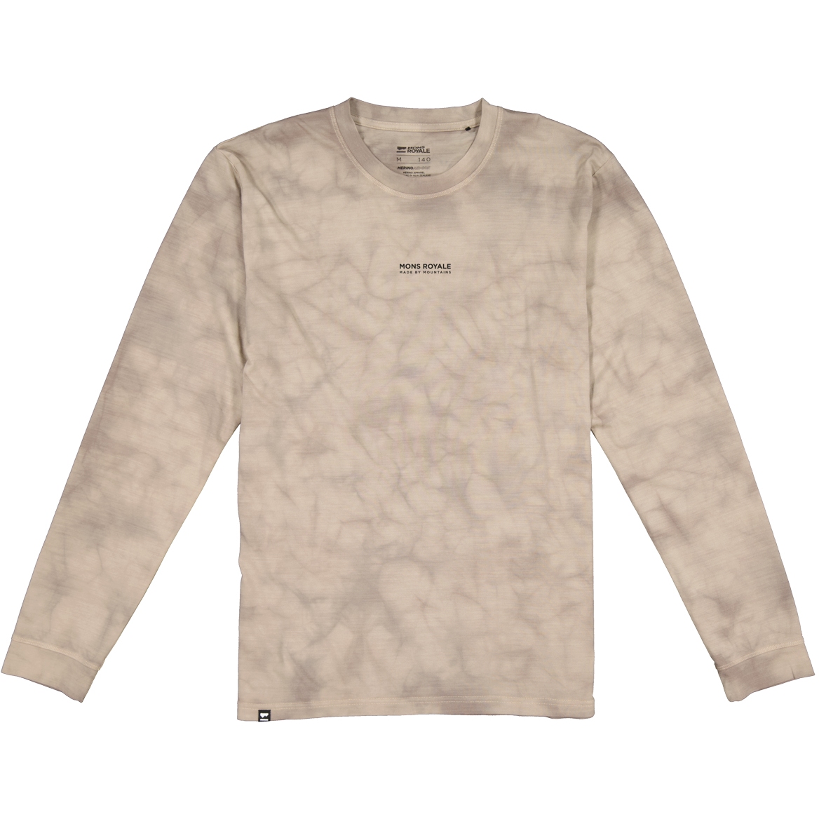 Mons Royale Icon Merino Air-Con Long Sleeve Men - desert tie dye | BIKE24