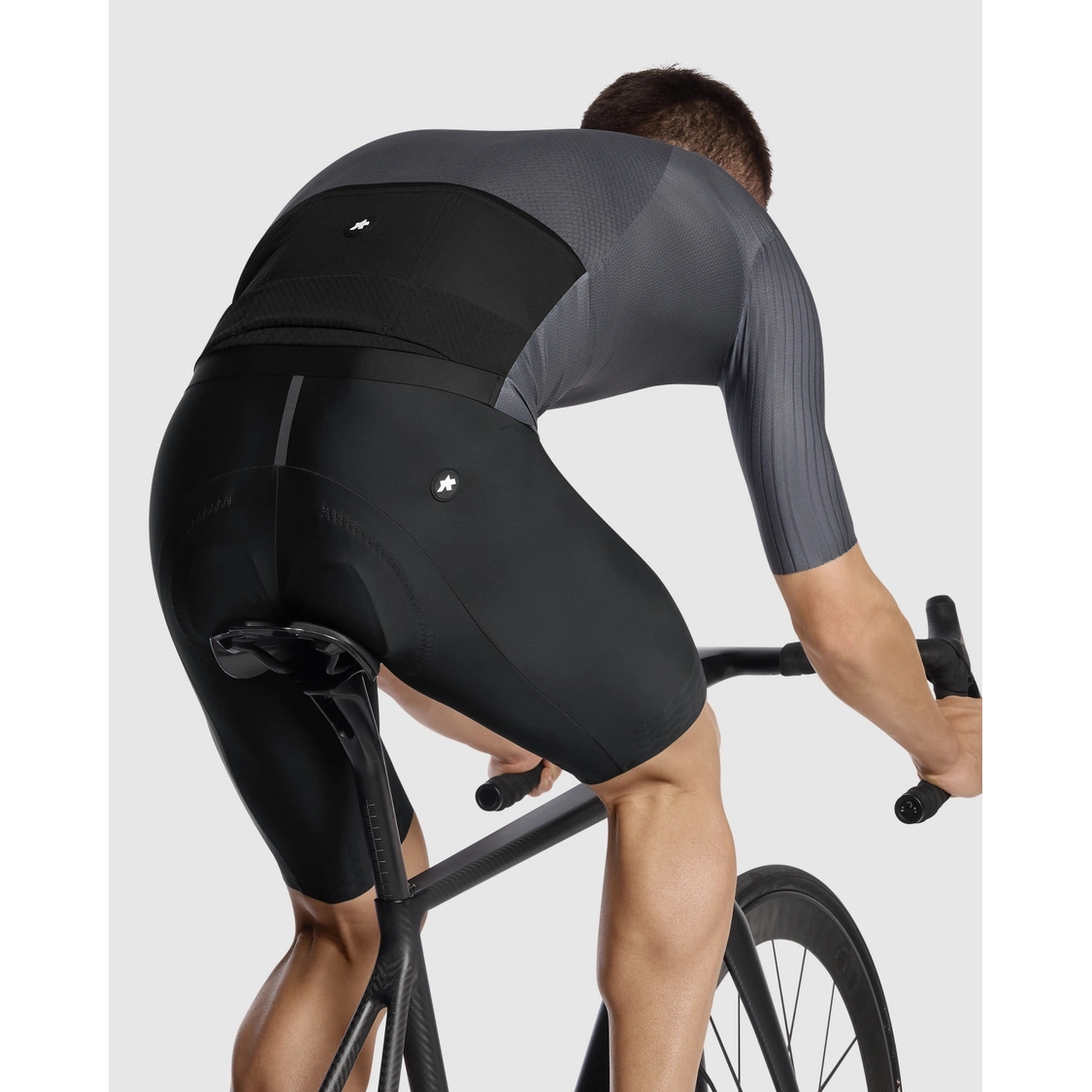 Assos EQUIPE RS S11 Short Sleeve Jersey Men - precision graphite