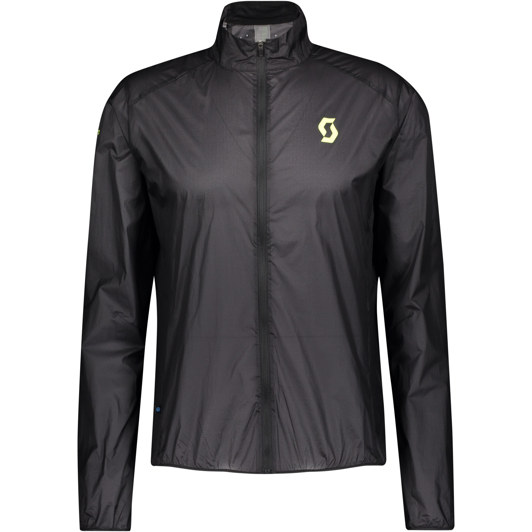 Productfoto van SCOTT RC Run Windbreaker Jacket - black/yellow