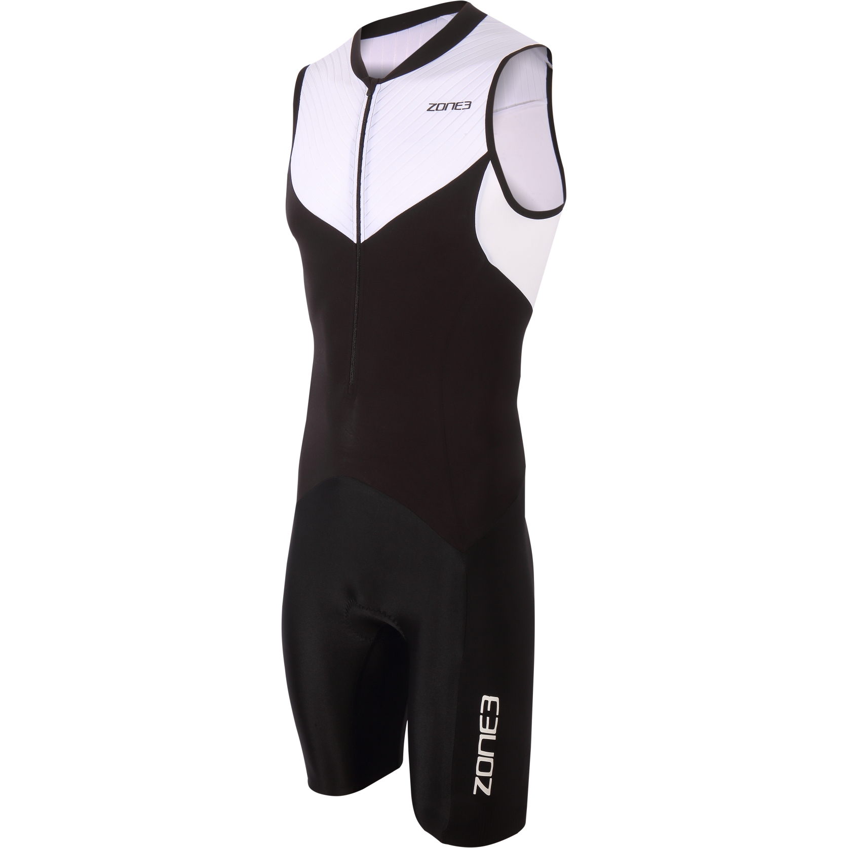 Picture of Zone3 Men&#039;s Lava Long Distance Tri suit - black/white/red