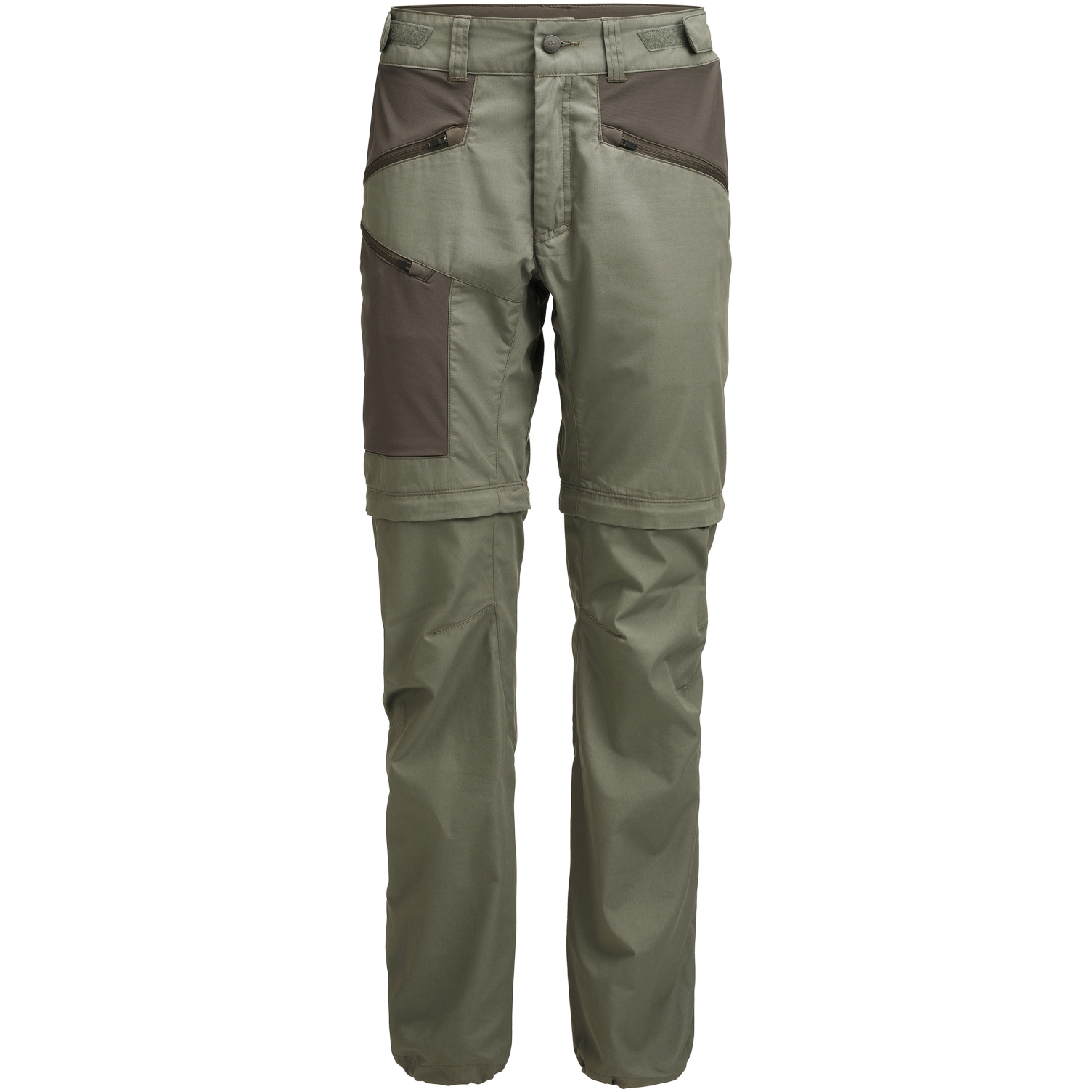 Photo produit de Lundhags Pantalon de Randonnée Femme - Tived Zip-off - Aloe Green/Forest Green 63311