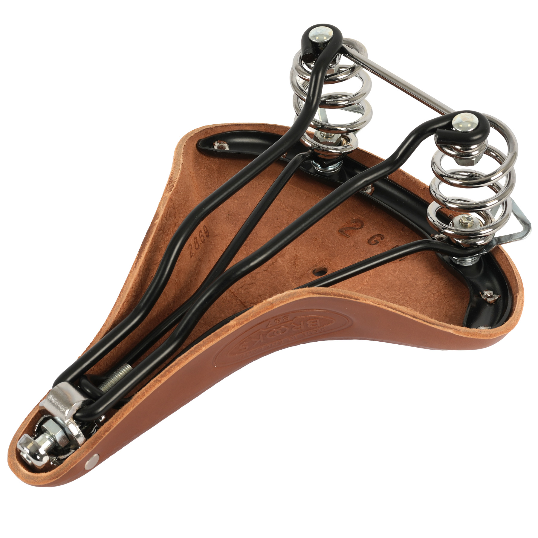 Brooks B67 Bend Leather Saddle - honey | BIKE24