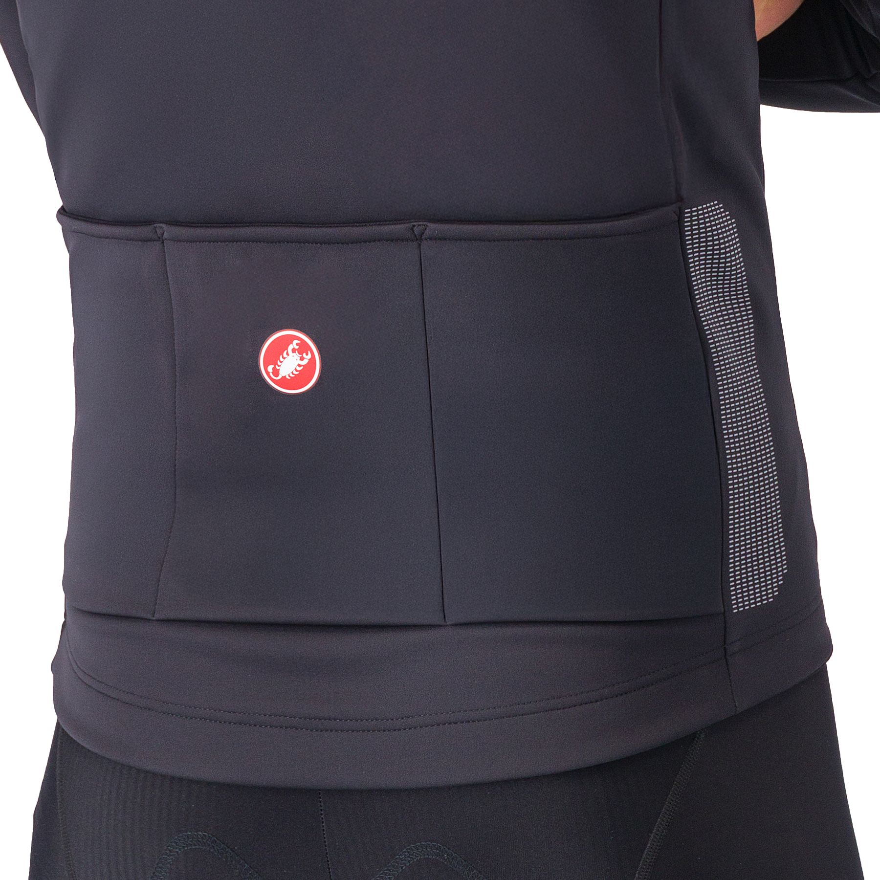 【中古美品】Castelli Radiation123 Jacketブラック Castelli Competizione Jacket Men - light black 085 | BIKE24
