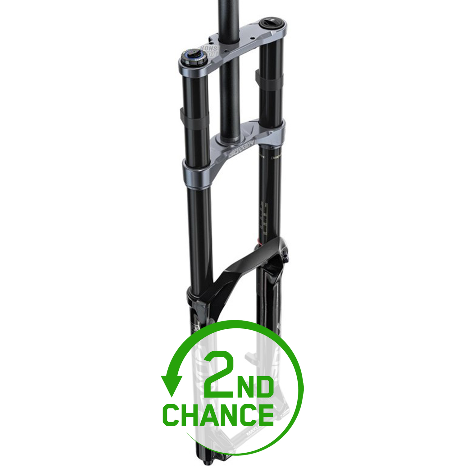 Picture of RockShox BoXXer Ultimate Charger 2.1 RC2 Debon Air Suspension Fork -  27.5&quot; | 200mm | 46mm Offset | Straight - 20x110 mm Boost Maxle Stealth - black - 2nd Choice