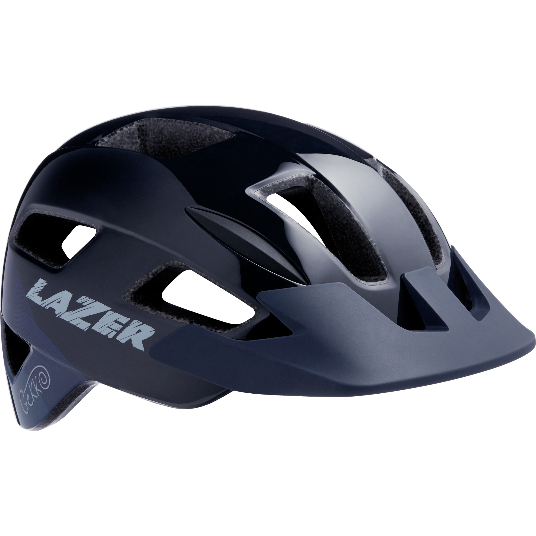 Image of Lazer Gekko + Net Children's Helmet - dark blue