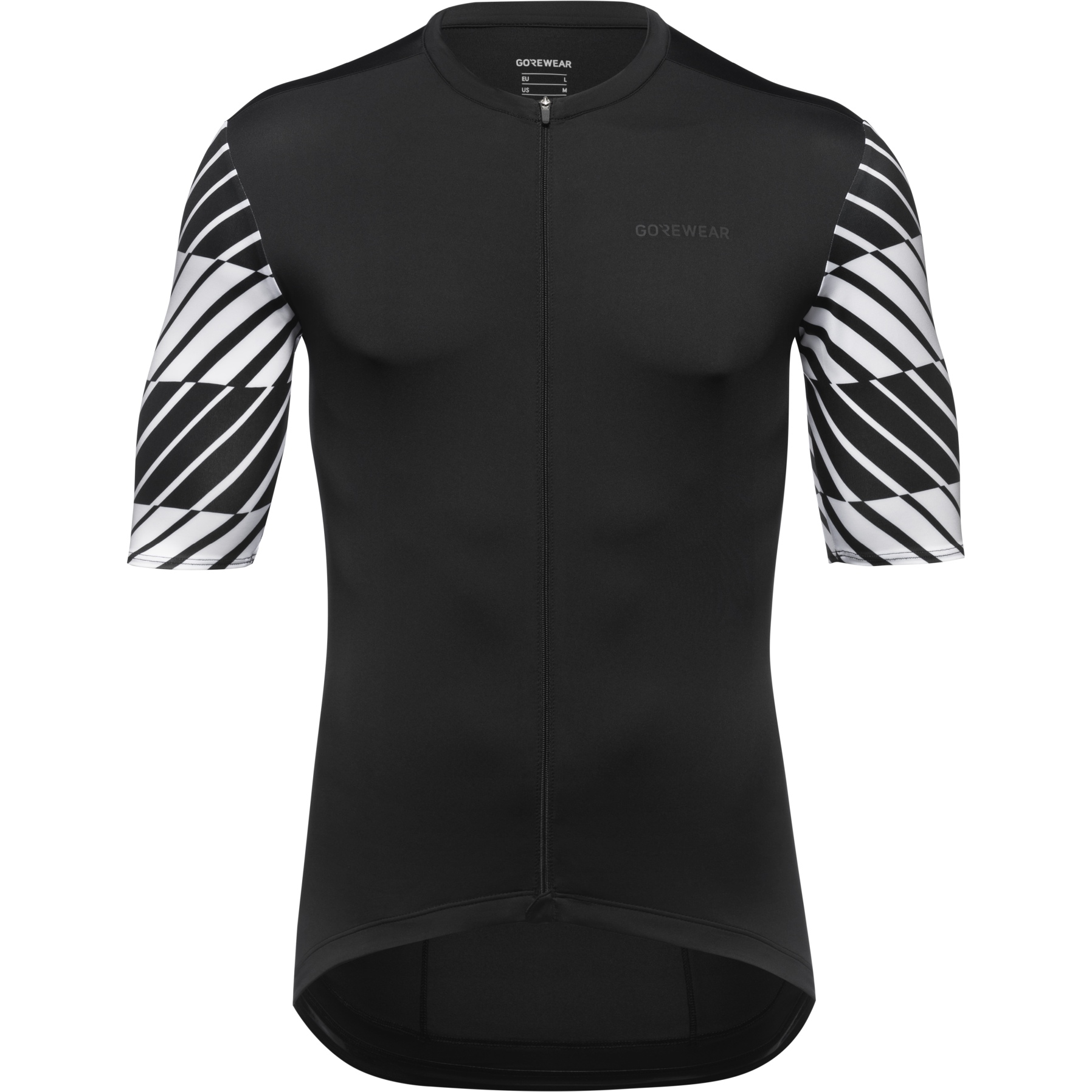 Kuva tuotteesta GOREWEAR Swiftride Optical Short Sleeve Jersey Men - black/white 9901