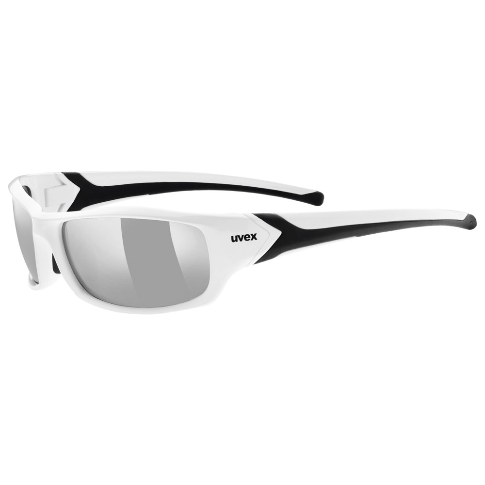 Picture of Uvex sportstyle 211 Glasses - white black/litemirror silver