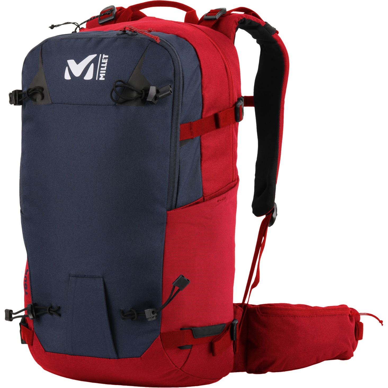 Picture of Millet Tour 25 Ski Backpack - Red/Saphir