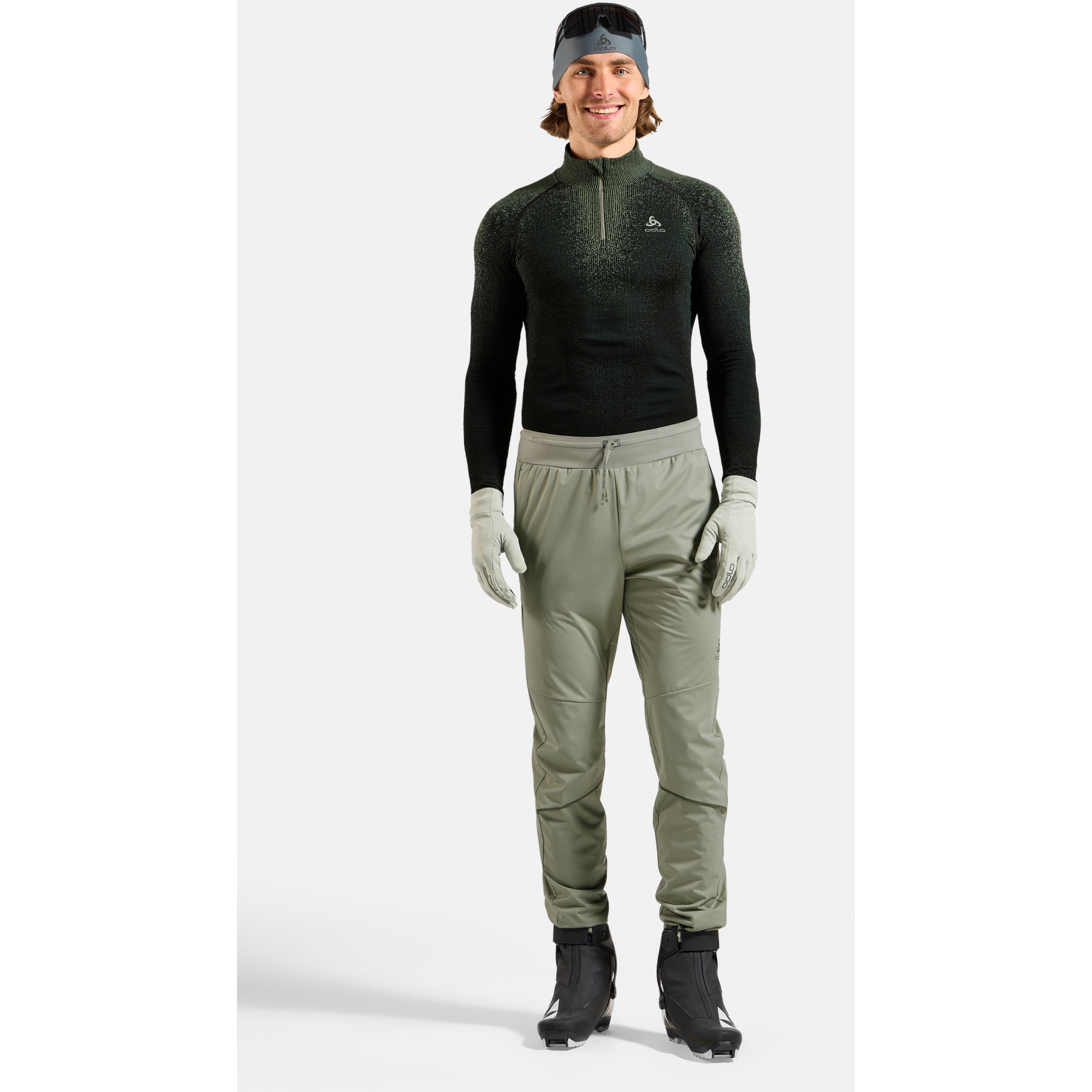 Odlo Zeroweight Pro Warm Windproof Cross-Country Pants Men