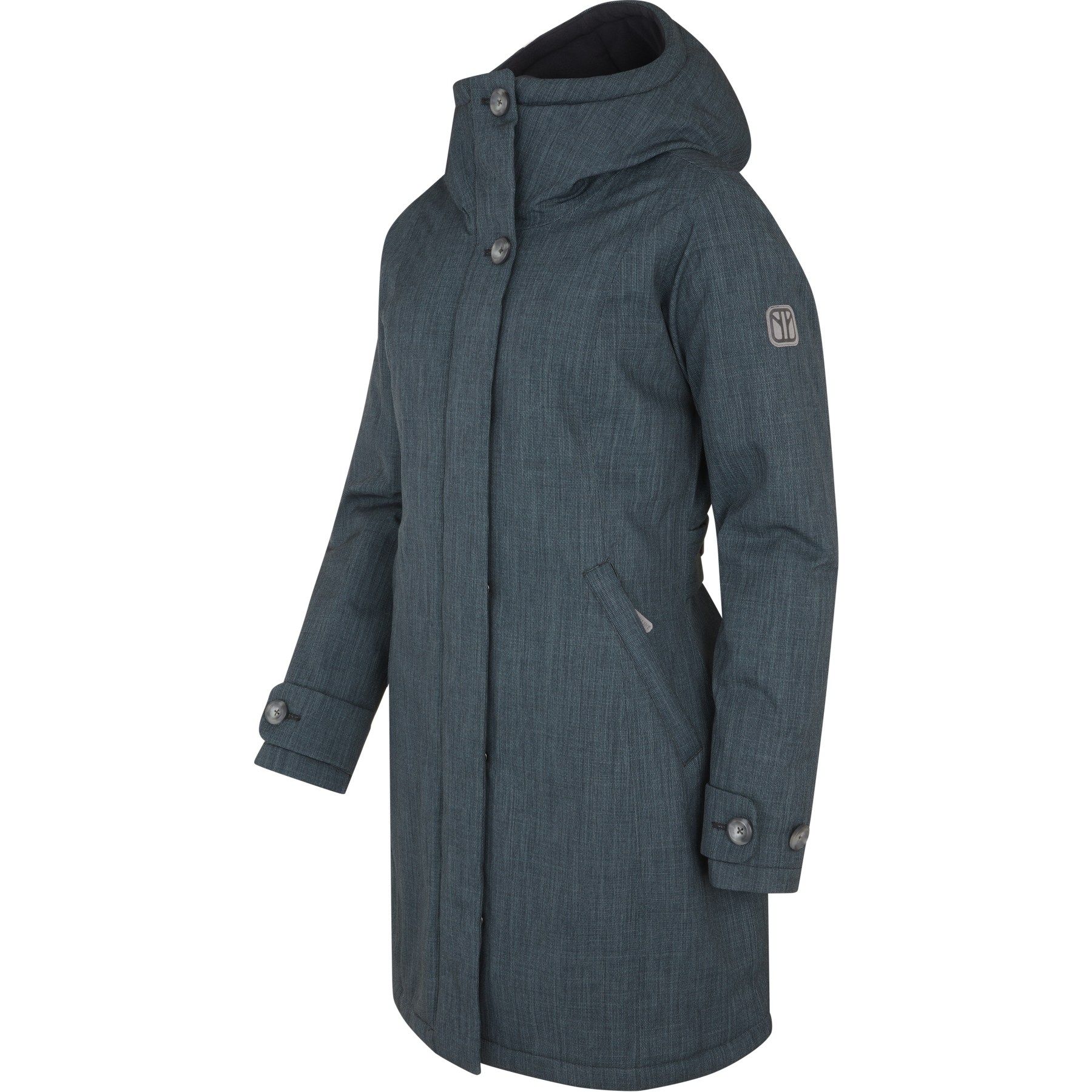 Elkline Wintermantel Lederoptik Elkline Wintermantel Stardust