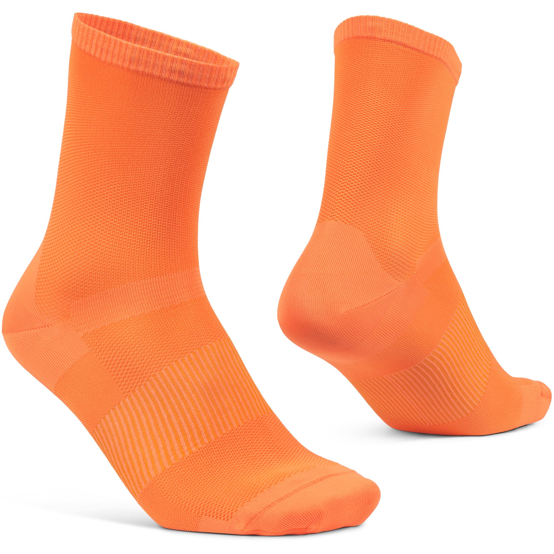 Picture of GripGrab Lightweight Airflow Socks - Orange Hi-Vis