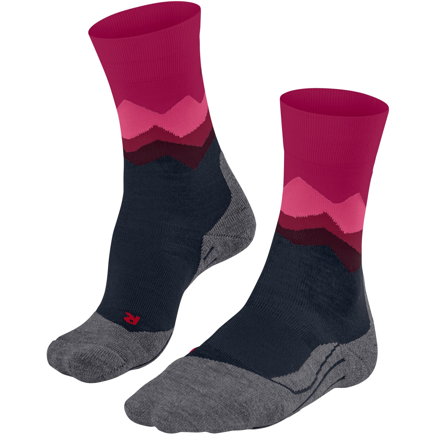 Productfoto van Falke TK2 Explore Crest Trekkingsokken Dames - space blue 6116