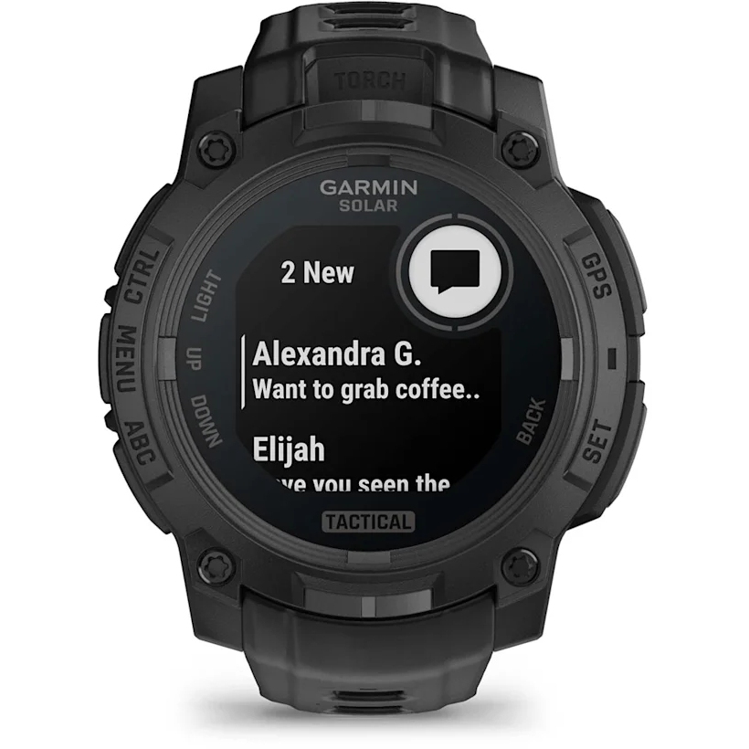 Garmin Instinct Solar Tactical GPS Smartwatch 45mm black