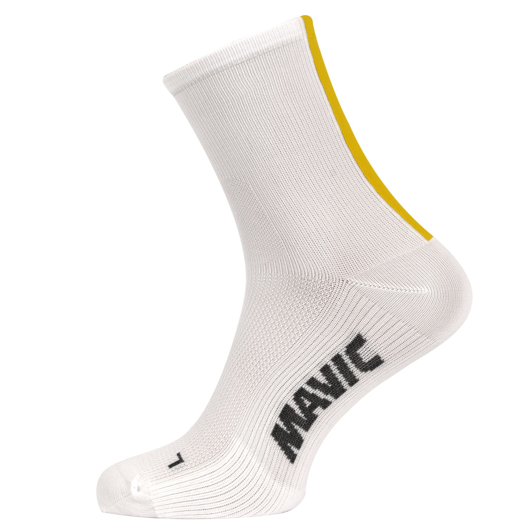 Picture of Mavic Essential Mid Cycling Socks - white