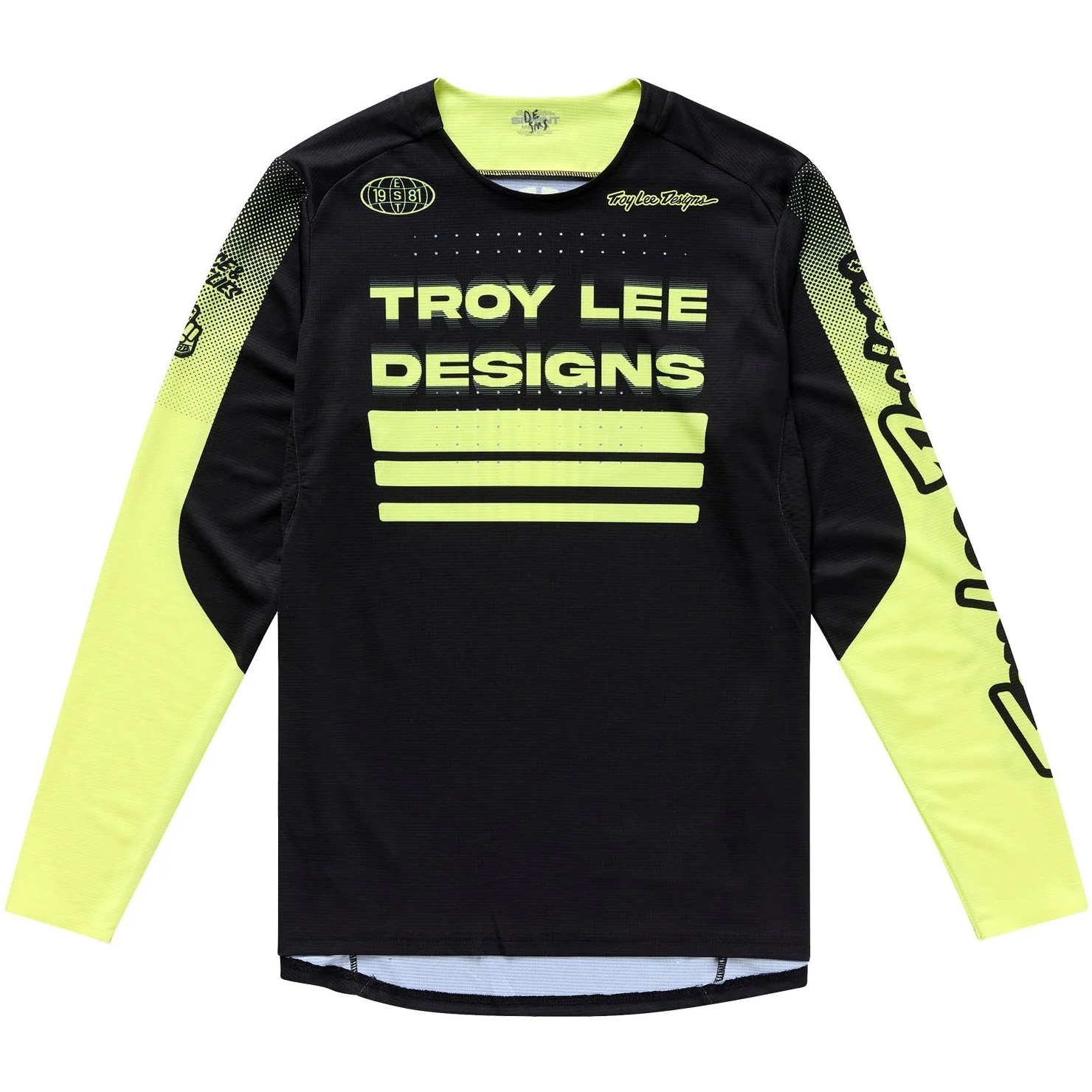 Troy Lee Designs Sprint Long Sleeve Jersey Men - Segment Black