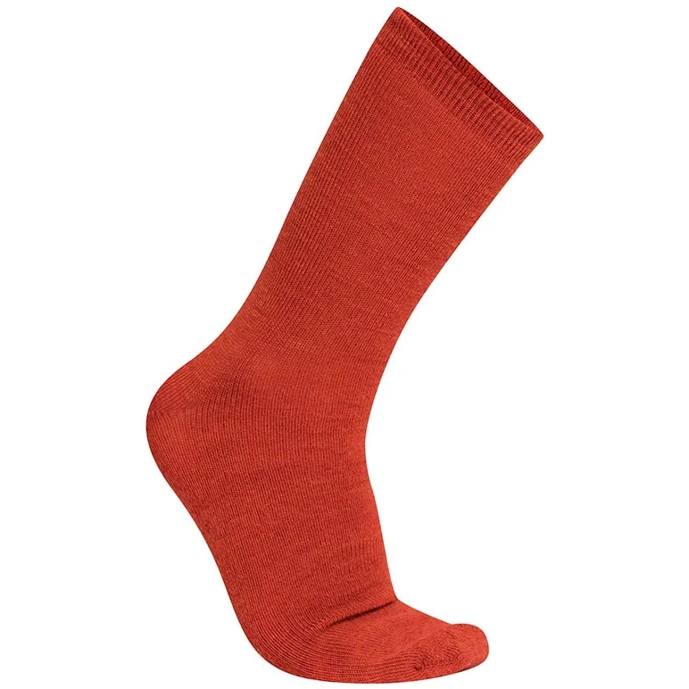 Picture of Woolpower Kids Liner Classic Socks - autumn red