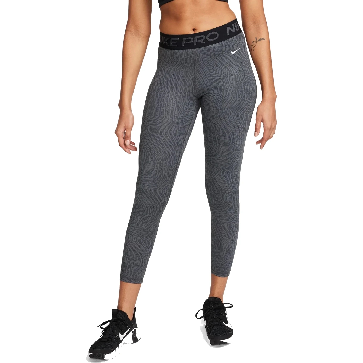 Nike Pro Dri-FIT Mid-Rise 7/8 Tights Women - anthracite FN4154-060