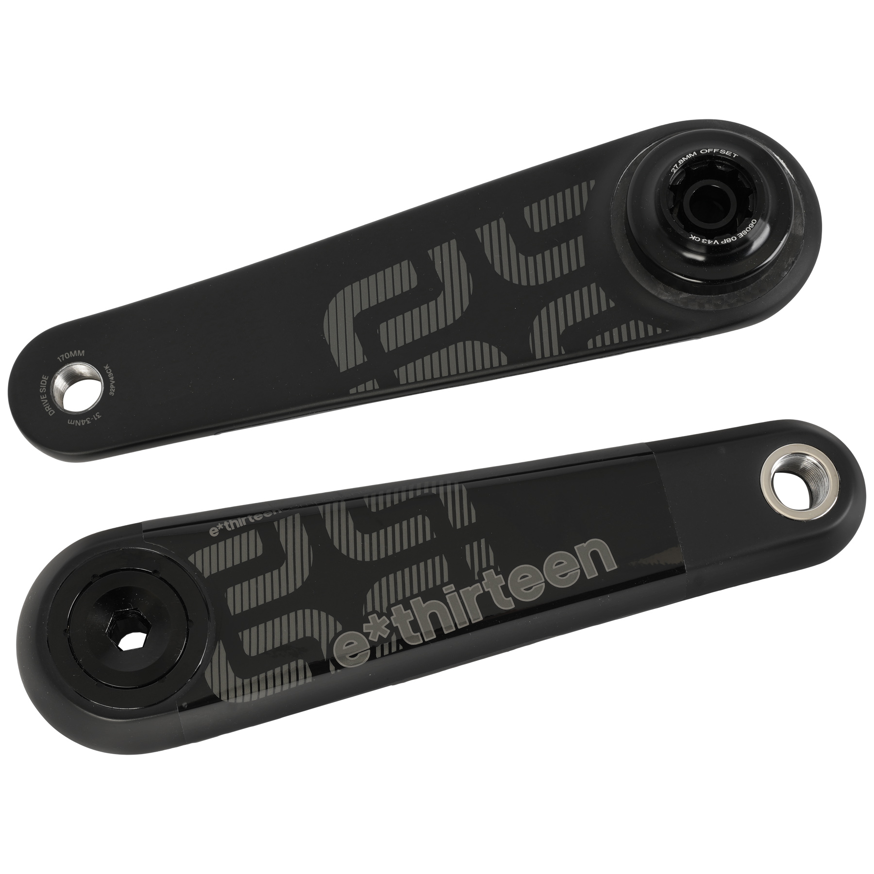 Image of e*thirteen E-Bike Race Carbon Crankarms for BOSCH Drive Unit