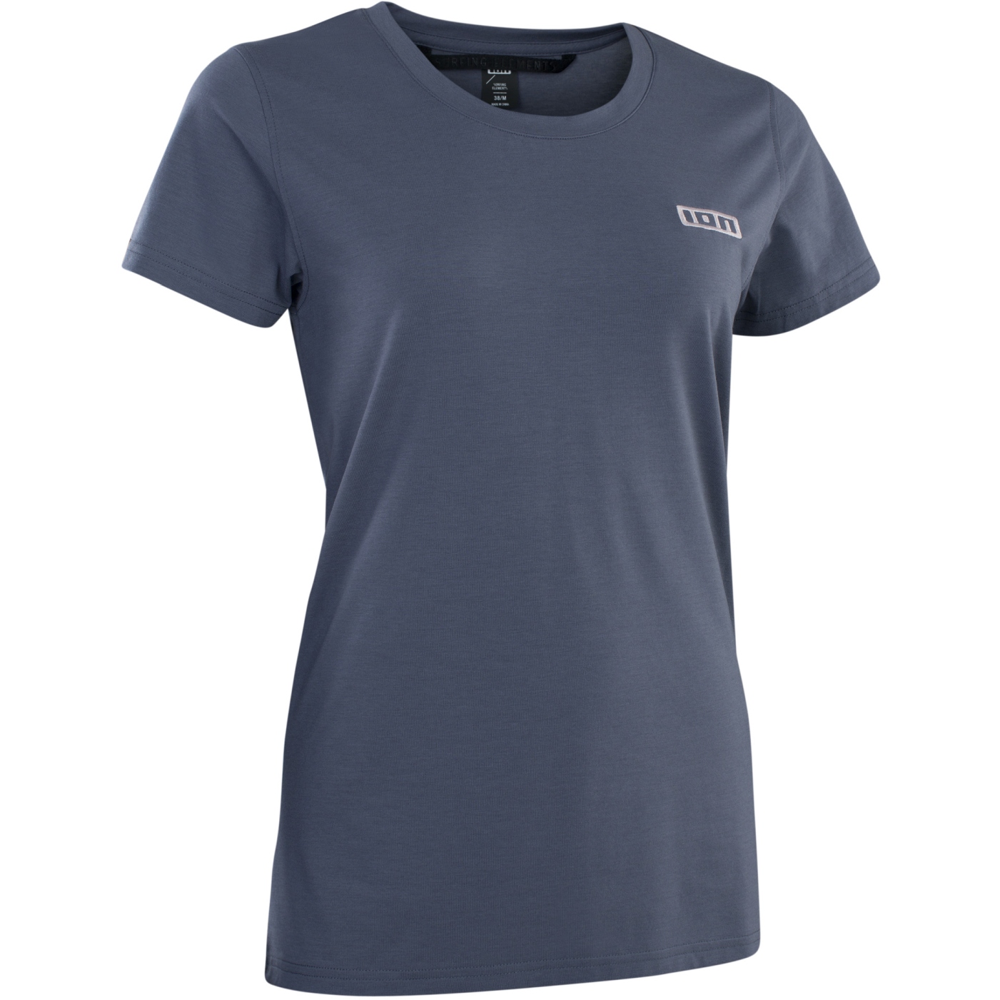 Picture of ION Bike Tee Short Sleeve S-Logo DR Women - Storm Blue