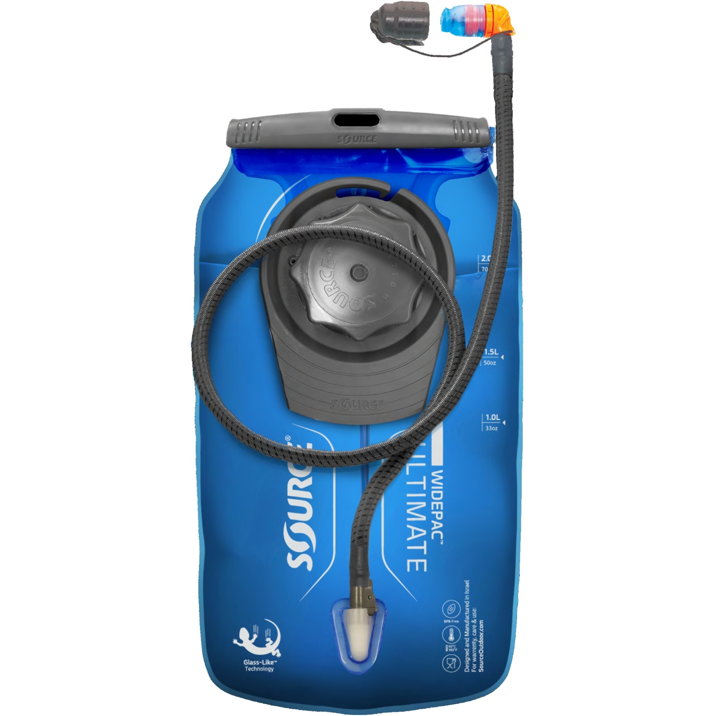 Picture of Source Widepac Ultimate Hydration Bladder - 2 L - alpine blue