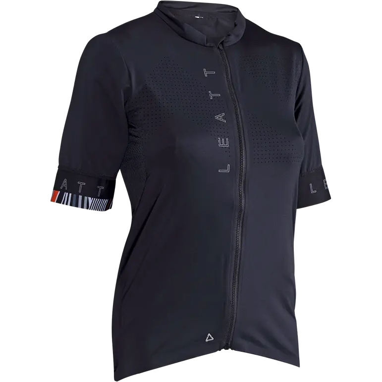 Leatt MTB Endurance 5.0 Fietsshirt met Korte Mouwen Dames - zwart