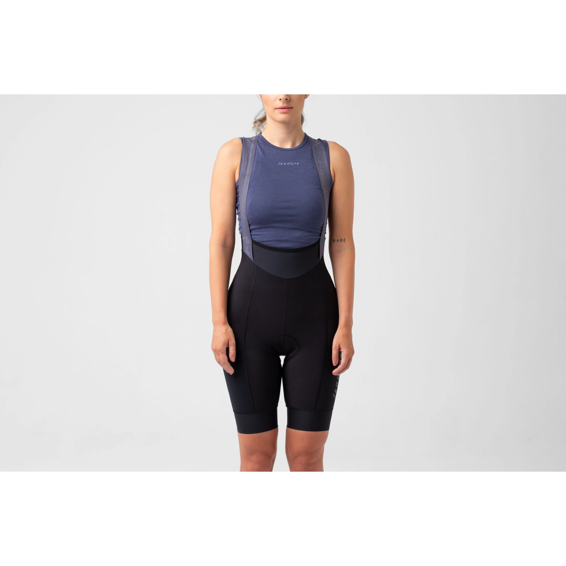 Isadore Signature Thermal Cycling Bib Shorts Women - Black