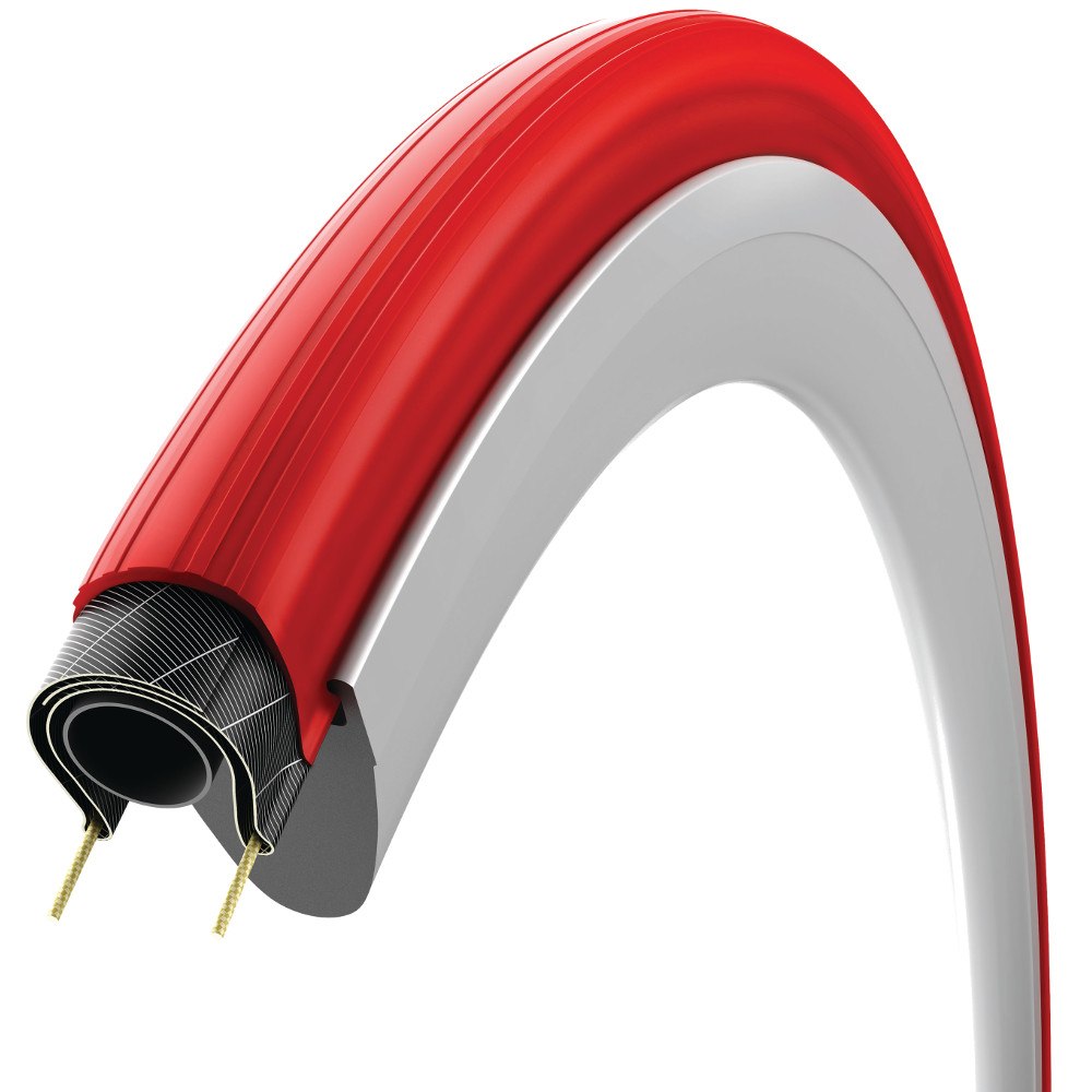 Produktbild von Vittoria Zaffiro Pro Hometrainer Reifen - rot - ETRTO 35-622