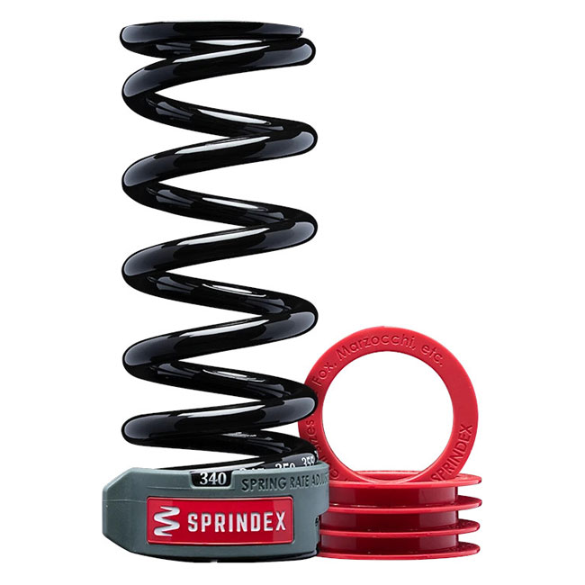 Productfoto van Sprindex Trail/Enduro - Adjustable Lightweight Rear Shock Steel Spring - 142mm/65mm