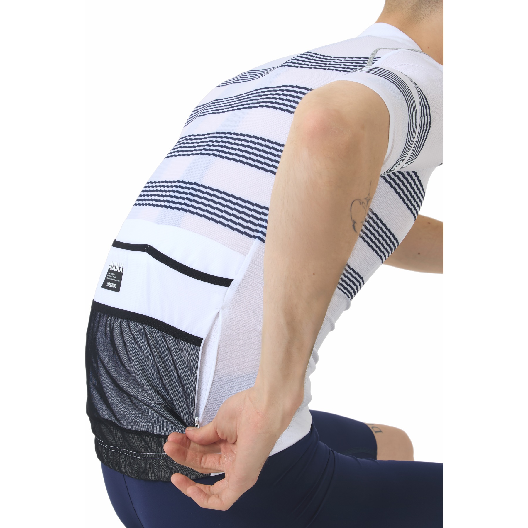 Café du Cycliste Mona 2.0 Short Sleeve Jersey Men - mariniere | BIKE24