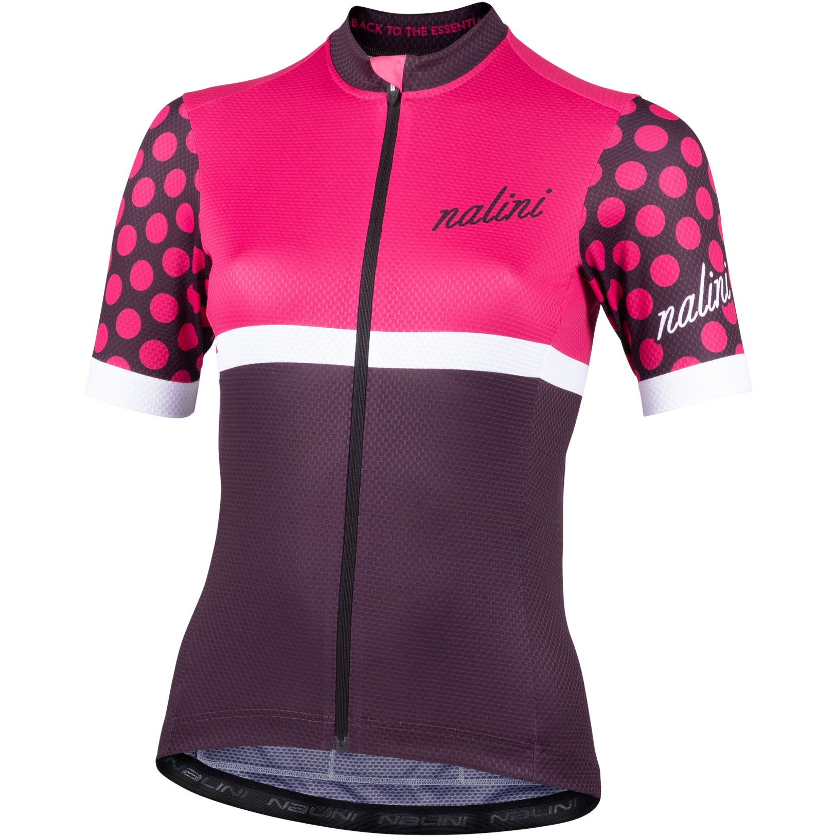 Picture of Nalini Solid Cycling Jersey Women - plum 4100