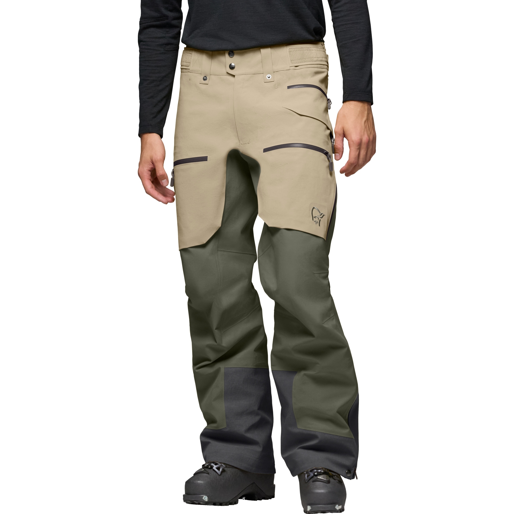 スキー NORRONA lofoten Gore-Tex Jacket + Pants Norrona lofoten Gore-Tex Pro Jacket Men - Winter Twig | BIKE24