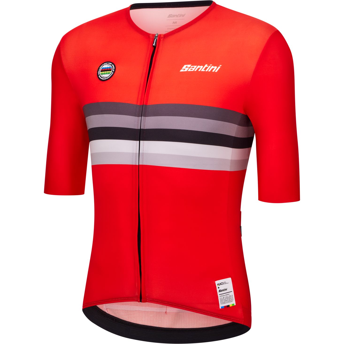 Santini UCI World Champion Jersey Men RE97175CUCISUI Switzerland