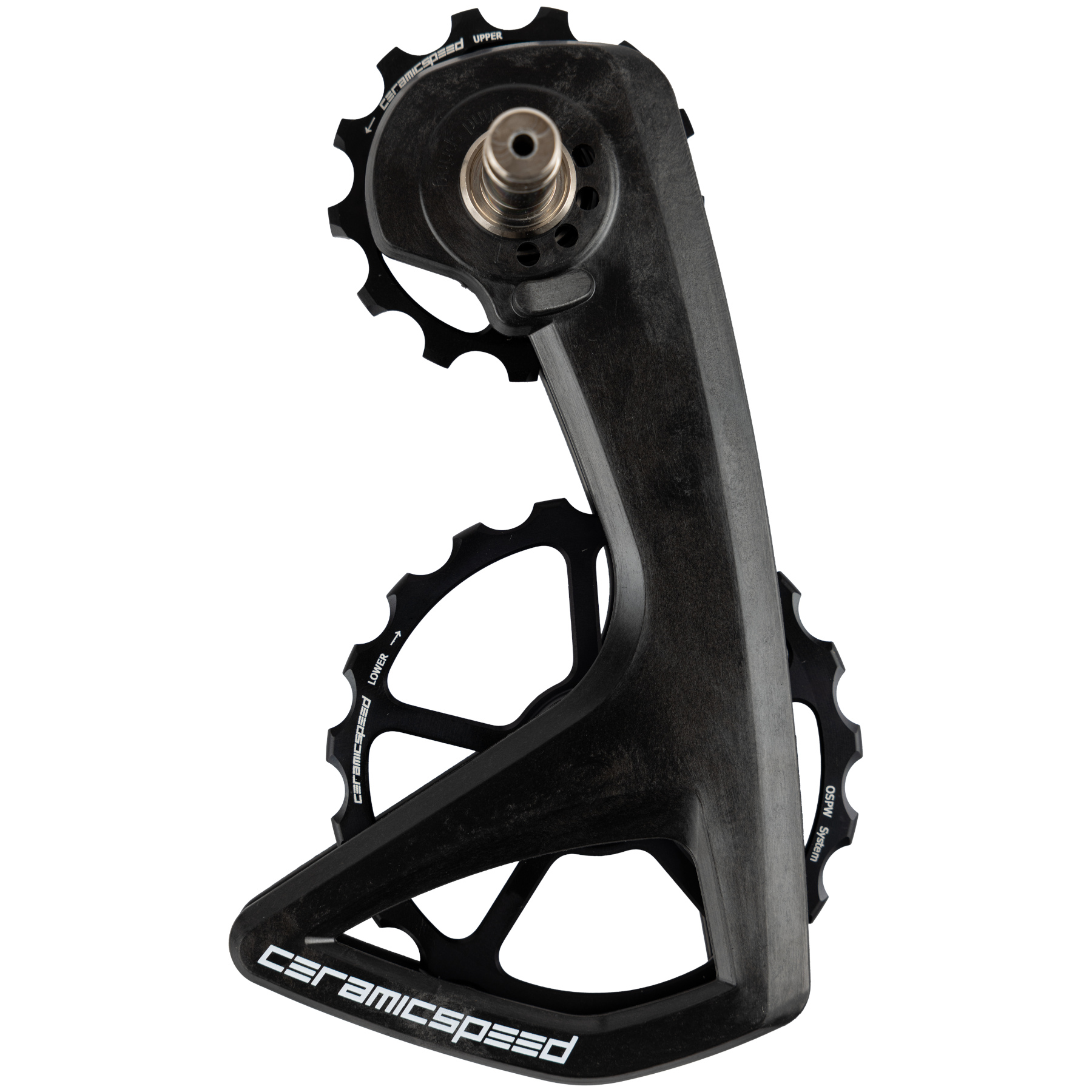 Produktbild von CeramicSpeed OSPW RS Schalträdchen-System - 5-Spoke | für Shimano Dura Ace/Ultegra Di2 (R9250/R8150) - schwarz