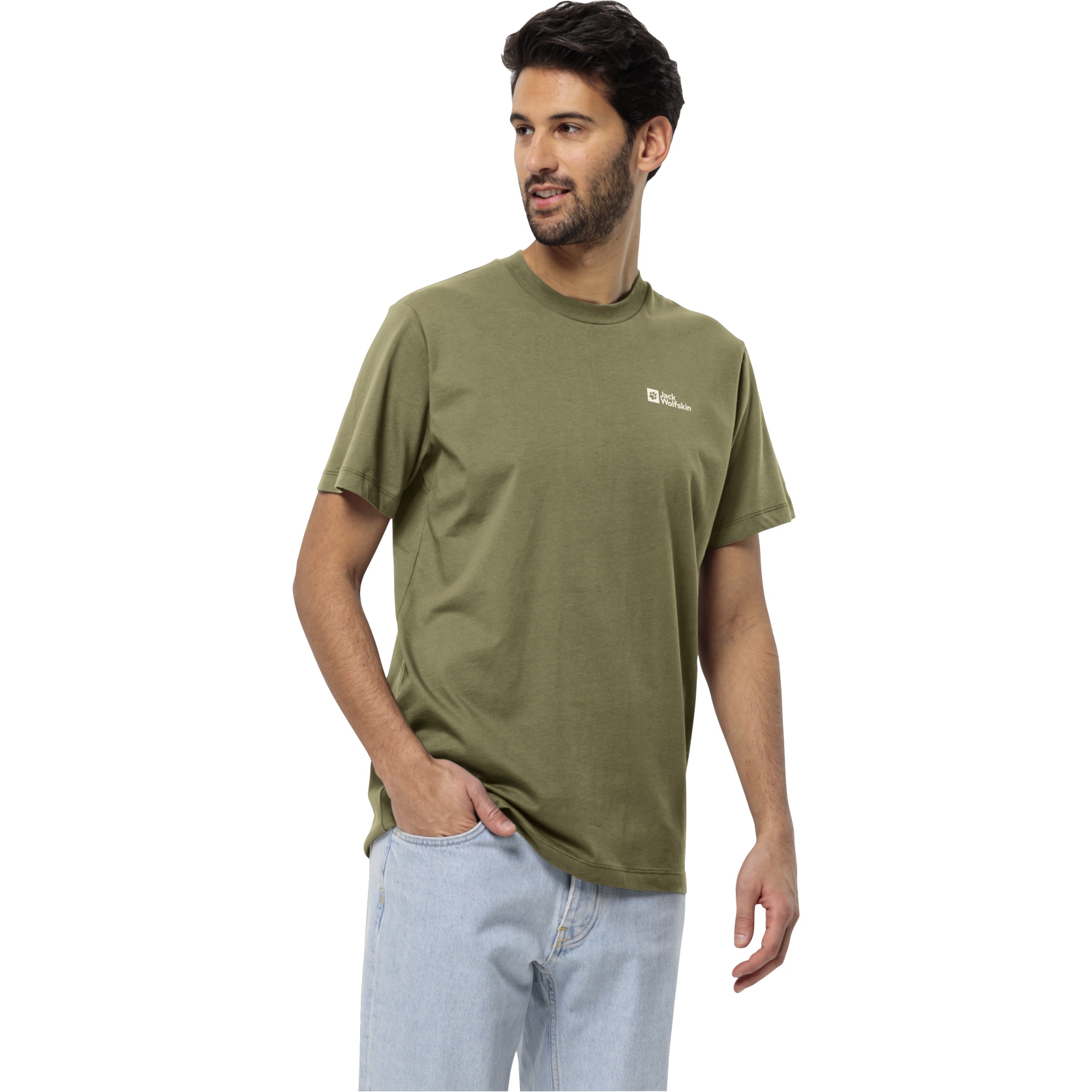 Produktbild von Jack Wolfskin Essential T-Shirt Herren - bay leaf