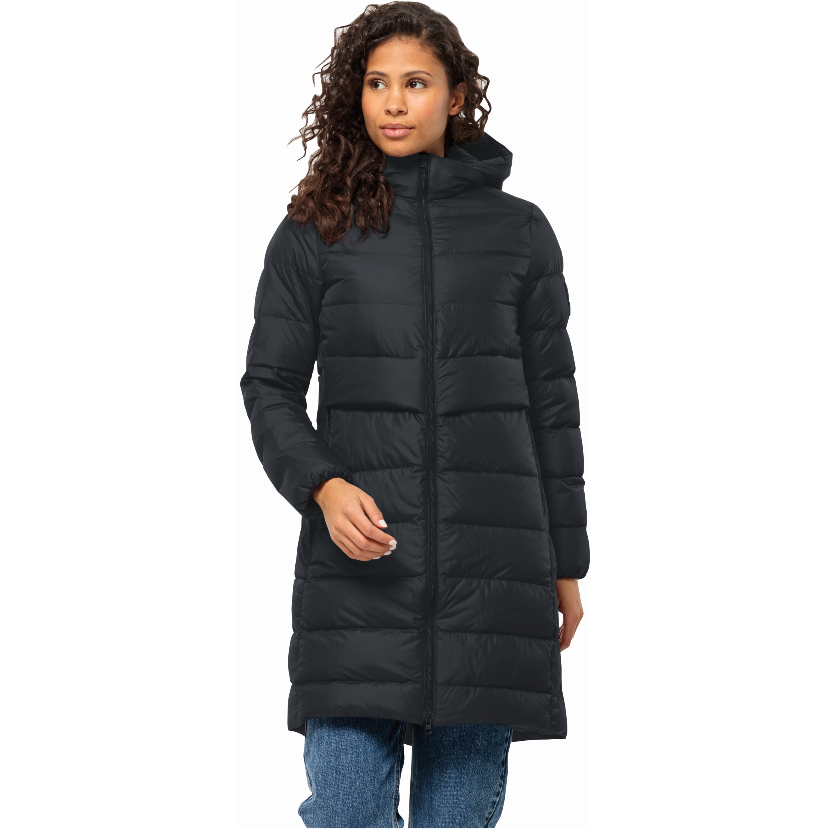 Produktbild von Jack Wolfskin Lenauplatz Daunenmantel Damen - phantom