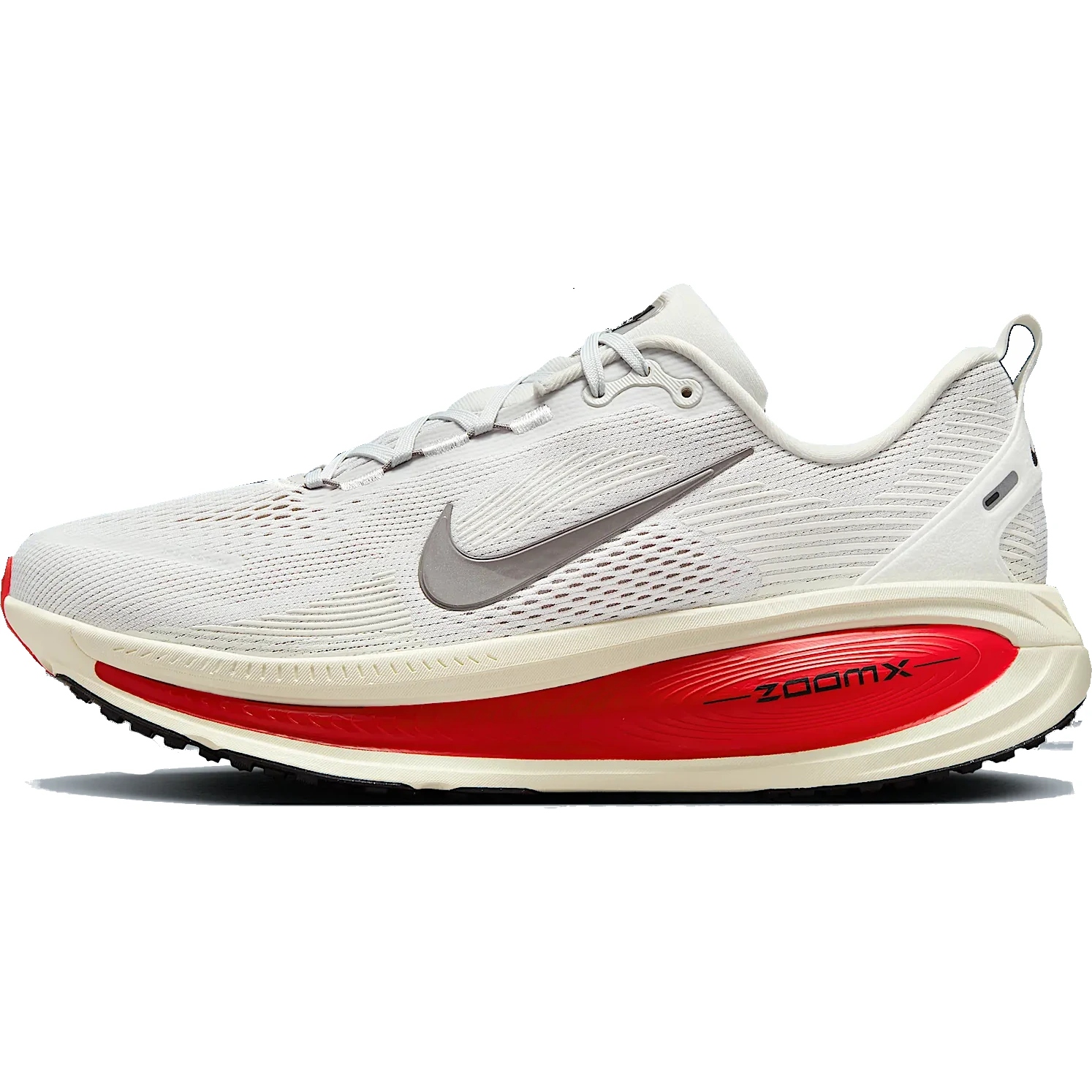 Zdjęcie: Nike Vomero 18 Running Shoes Men - platinum tint/siren red/light smoke grey/metallic pewter HM6803-001