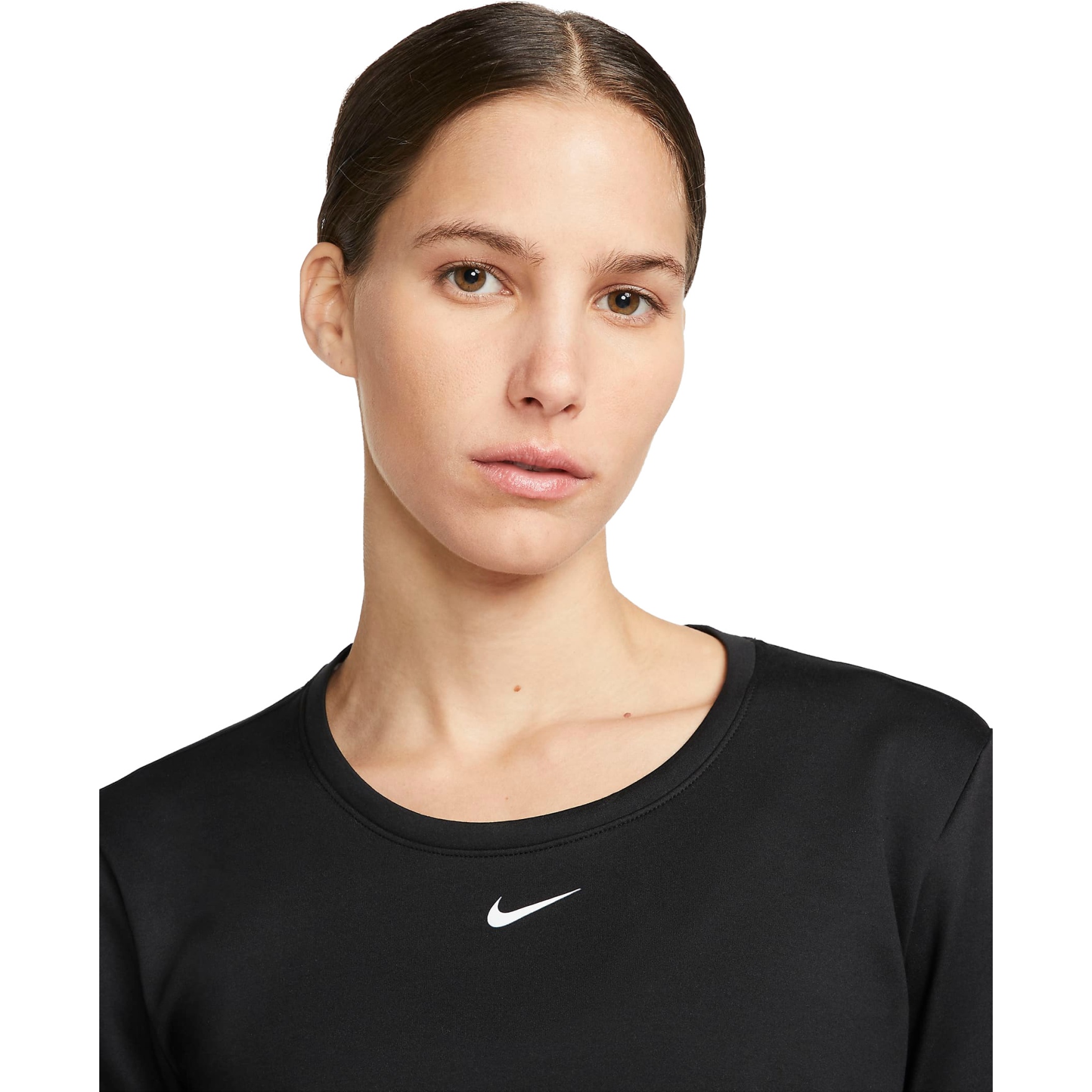 Nike women's therma graphic fleece training top hot sale