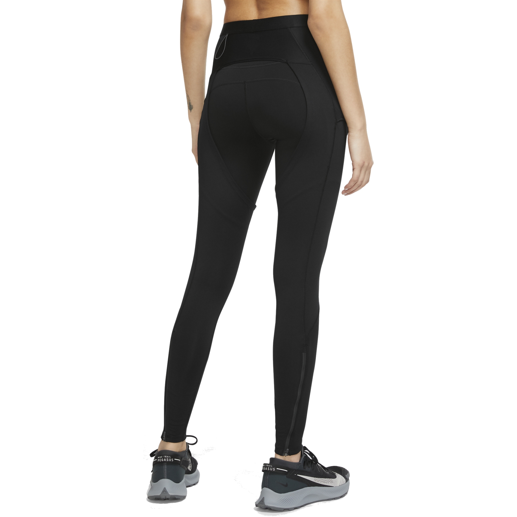 Nike Epic Luxe Mid-Rise Trail Running Leggings Women - black/black