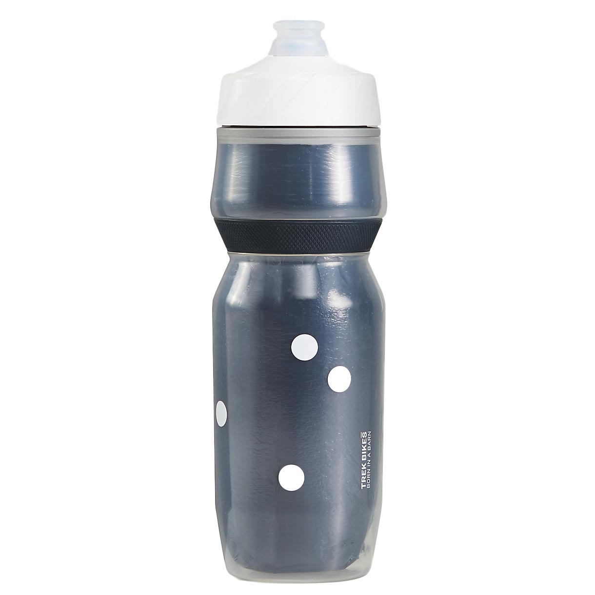 Productfoto van Trek Voda Ice Insulated Bottle - 591ml - Polka Dot - Nautical Navy/White