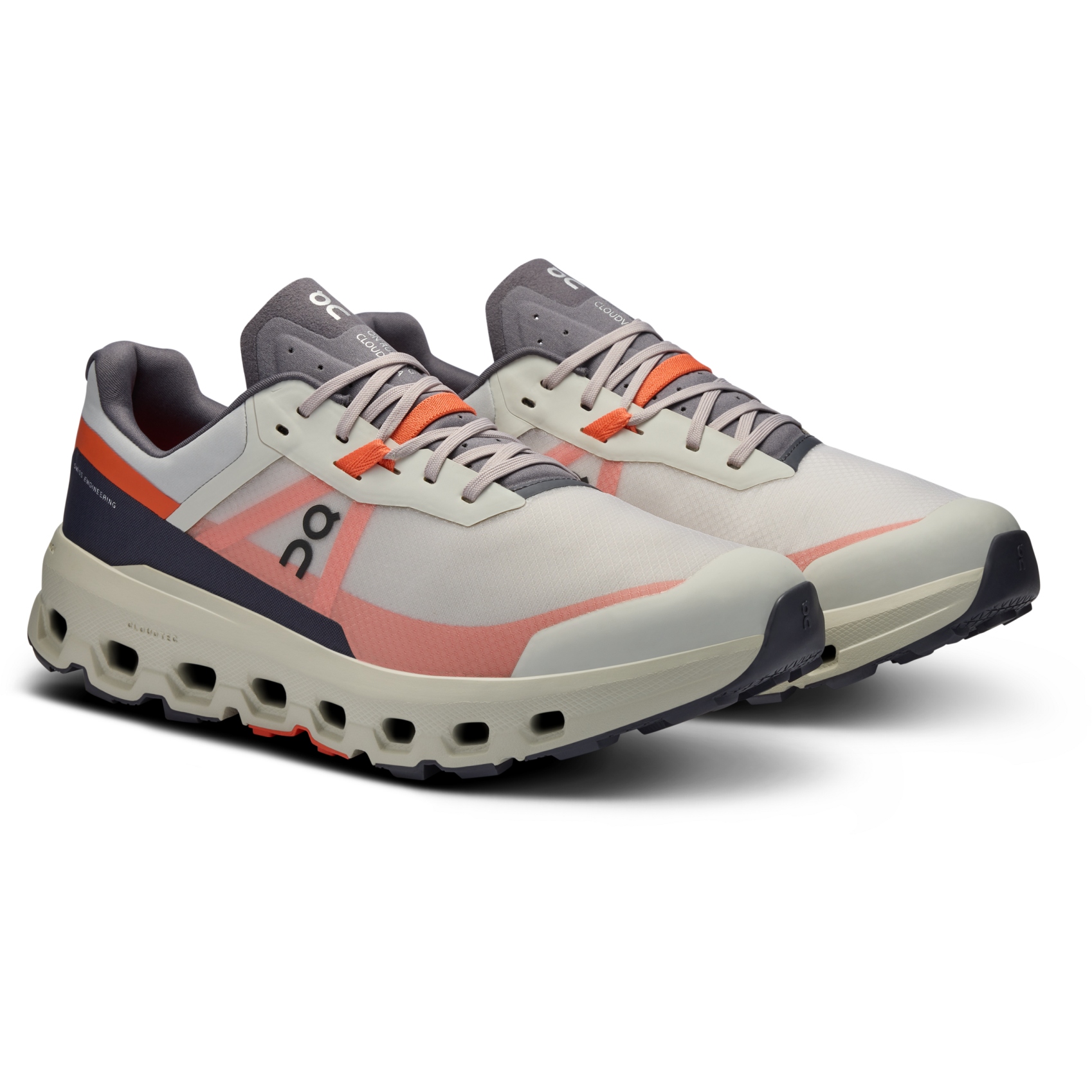 Produktbild von On Cloudvista 2 Trailrunning Schuhe Herren - Ice | Flame