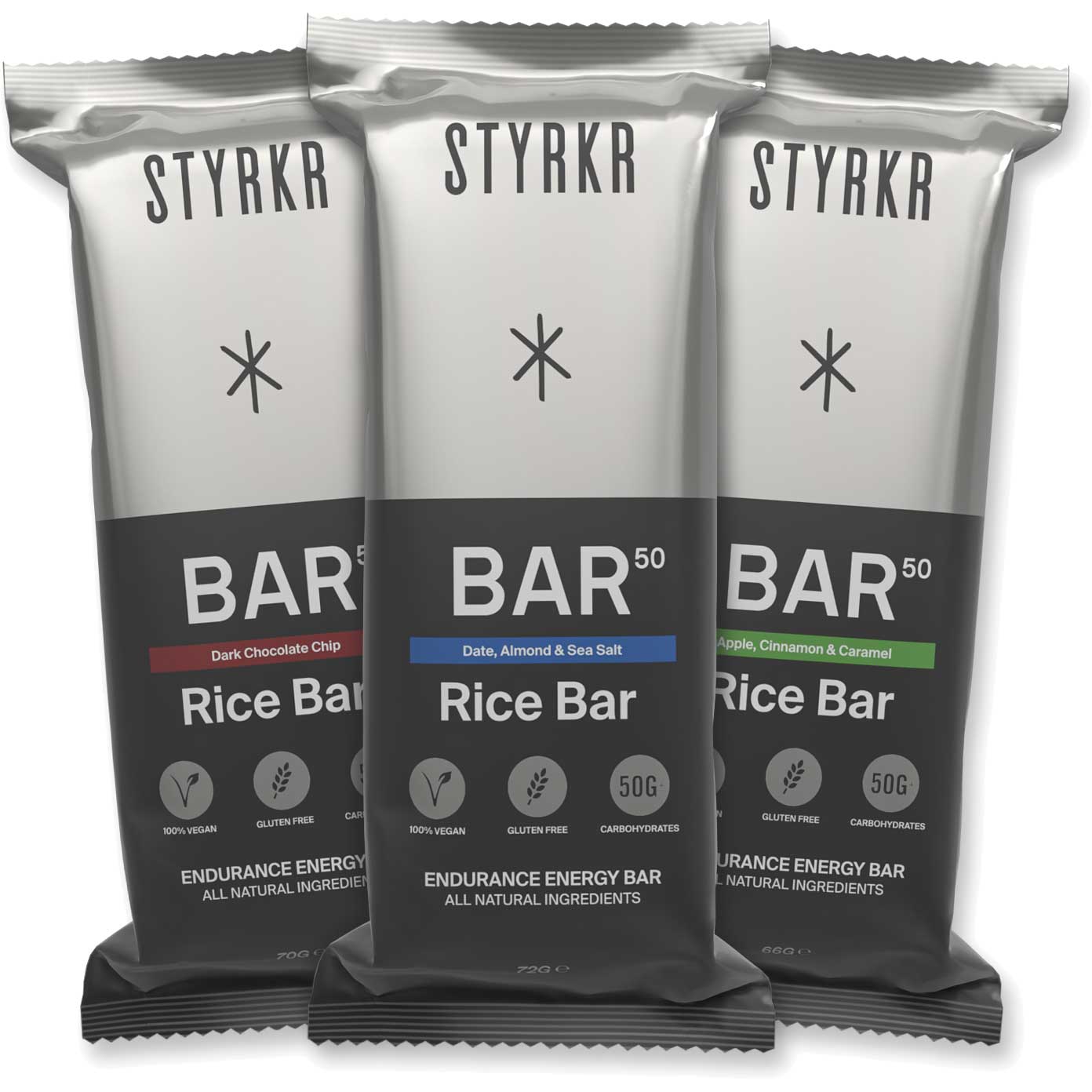 Produktbild von Styrkr BAR50 Energy Bar - Kohlenhydrat-Riegel - 67g