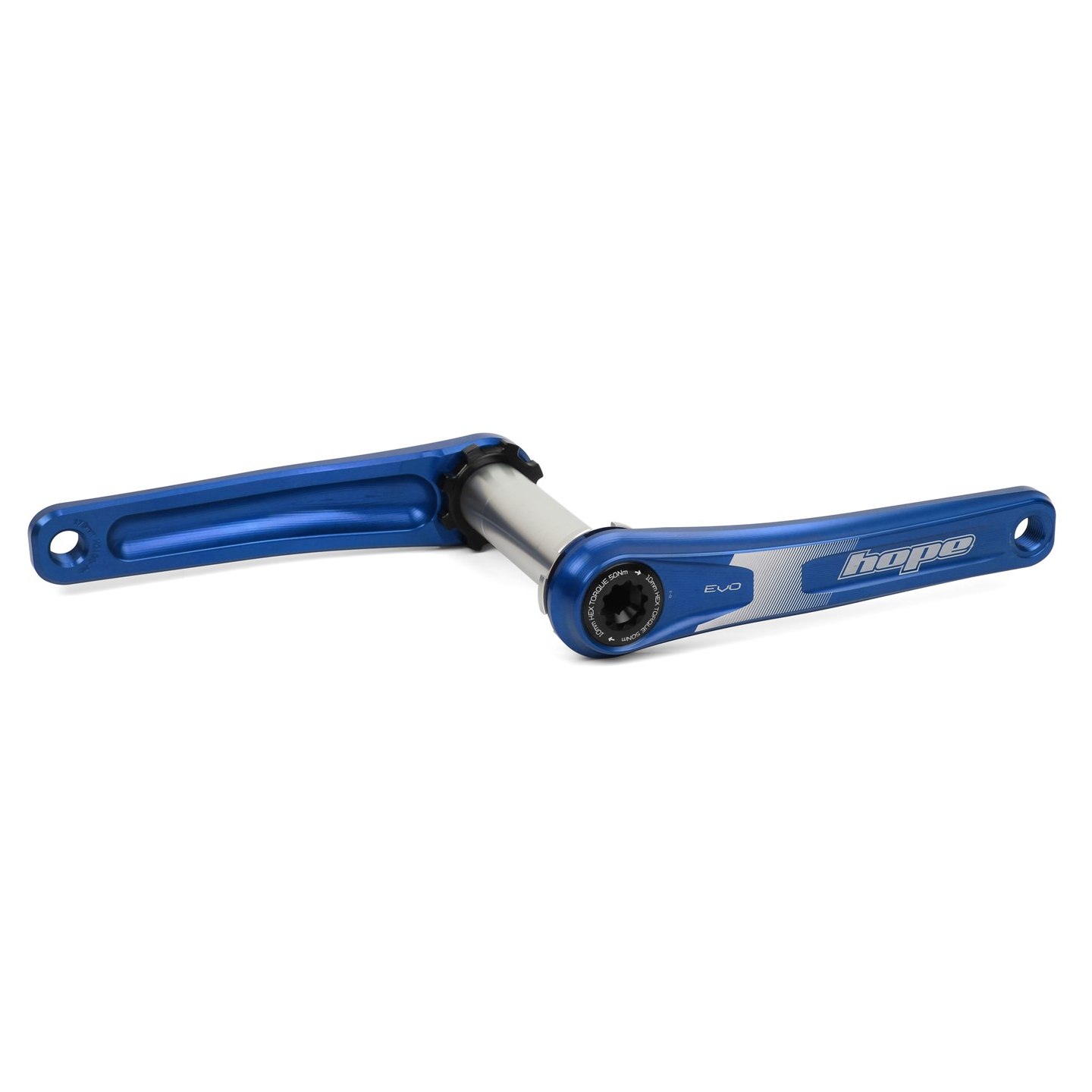 Productfoto van Hope EVO Crank without Spider - DH - 83mm - blue